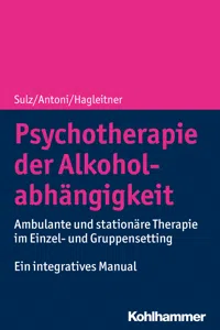 Psychotherapie der Alkoholabhängigkeit_cover