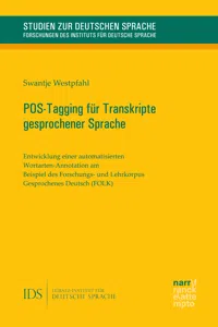 POS-Tagging für Transkripte gesprochener Sprache_cover