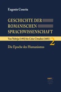 Geschichte der romanischen Sprachwissenschaft_cover