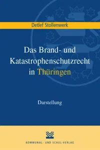 Das Brand- und Katastrophenschutzrecht in Thüringen_cover