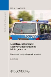 Einsatzrecht kompakt Sachverhaltsbeurteilung leicht gemacht_cover