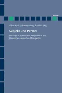 Subjekt und Person_cover