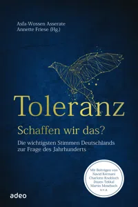 Toleranz - schaffen wir das?_cover