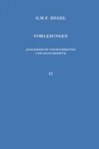 Vorlesungen über die Philosophie der Weltgeschichte_cover