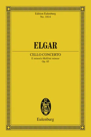 Cello Concerto E minor