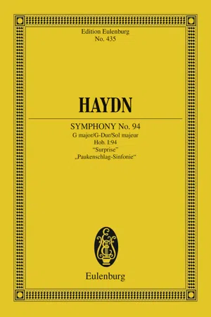 Symphony No. 94 G major, "Surprise"