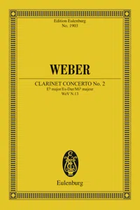 Clarinet Concerto No. 2 Eb major_cover