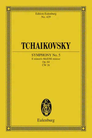 Symphony No. 5 E minor