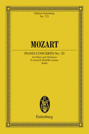 Piano Concerto No. 20 D minor