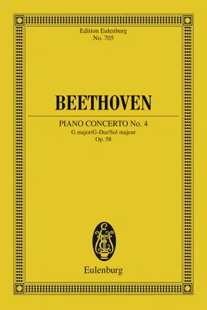 Piano Concerto No. 4 G major