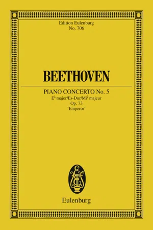 Piano Concerto No. 5 Eb major