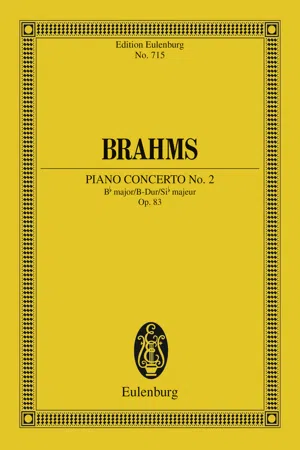 Piano Concerto No. 2 Bb major