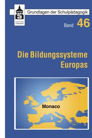 Die Bildungssysteme Europas - Monaco