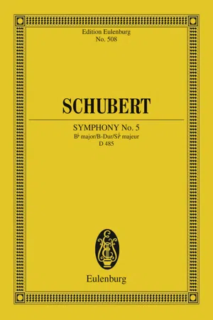 Symphony No. 5 Bb major