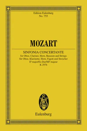 Sinfonia concertante Eb major