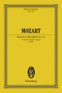 Piano Concerto No. 23 A major_cover