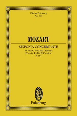 Sinfonia concertante Eb major