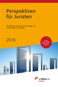 Perspektiven für Juristen 2018_cover