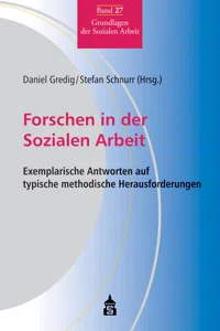 Forschen in der Sozialen Arbeit_cover