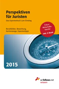 Perspektiven für Juristen 2015_cover