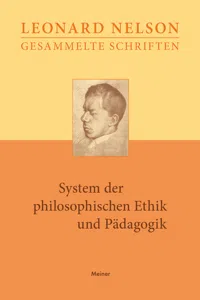 System der philosophischen Ethik und Pädagogik_cover