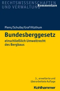 Bundesberggesetz_cover