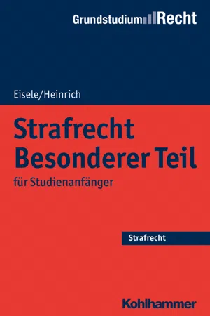 Strafrecht Besonderer Teil