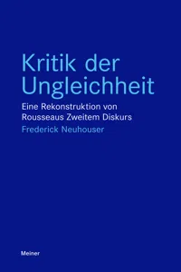 Kritik der Ungleichheit_cover