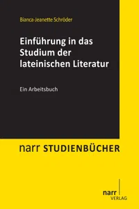 Einführung in das Studium der lateinischen Literatur_cover