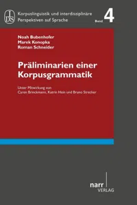 Präliminarien einer Korpusgrammatik_cover