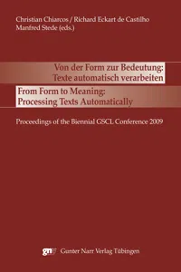 Von der Form zur Bedeutung: Texte automatisch verarbeiten_cover