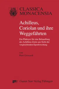 Achilleus, Coriolan und ihre Weggefährten_cover