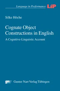 Cognate Object Constructions in English_cover