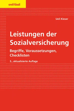 Leistungen der Sozialversicherung