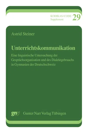 Unterrichtskommunikation