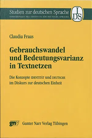 Gebrauchswandel und Bedeutungsvarianz in Textnetzen