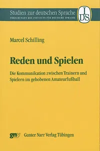 Reden und Spielen_cover