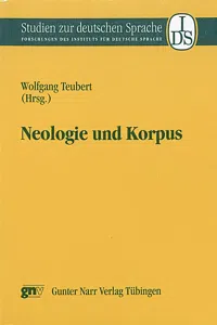 Neologie und Korpus_cover