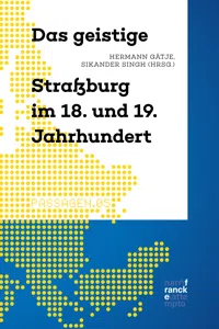 Das geistige Straßburg im 18. und 19. Jahrhundert_cover