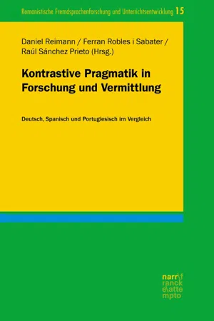 Kontrastive Pragmatik in Forschung und Vermittlung