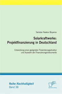 Solarkraftwerke: Projektfinanzierung in Deutschland_cover