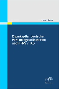 Eigenkapital deutscher Personengesellschaften nach IFRS / IAS_cover