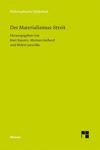 Der Materialismus-Streit_cover