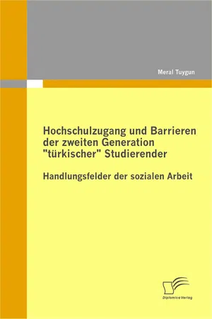 Hochschulzugang und Barrieren der zweiten Generation "türkischer" Studierender - Handlungsfelder der sozialen Arbeit