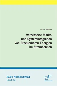 Verbesserte Markt- und Systemintegration von Erneuerbaren Energien im Strombereich_cover