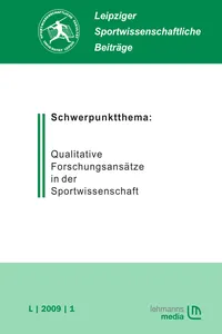 Leipziger Sportwissenschaftliche Beiträge_cover