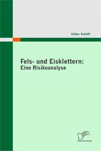 Fels- und Eisklettern: Eine Risikoanalyse_cover