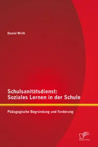 Schulsanitätsdienst: Soziales Lernen in der Schule_cover