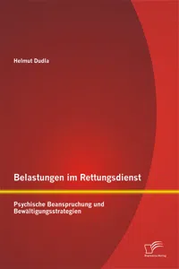 Belastungen im Rettungsdienst: Psychische Beanspruchung und Bewältigungsstrategien_cover