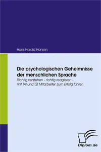 Die psychologischen Geheimnisse der menschlichen Sprache_cover